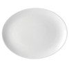 Utopia Pure White Oval Plate 10inch / 25cm