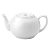 Utopia Pure White Teapot 42oz / 1.2ltr