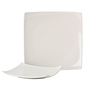Utopia Pure White Square Plate 10.75inch / 27cm