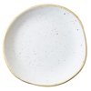 Churchill Stonecast Barley White Organic Round Plate 7.5 Inches / 18.6cm