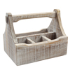 Nordic White Table Caddy