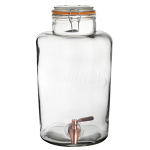 Nantucket Punch Barrel with Copper Tap 8.5ltr