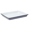 Eagle Enamel Grey Serving Tray 11inch / 28cm