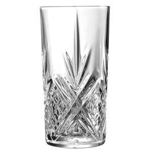 Broadway Crystal Cut Hiball Glasses 13.4oz / 380ml