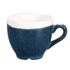 Churchill Monochrome Sapphire Blue Espresso Cups 3.5oz / 100ml