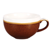 Churchill Monochrome Cinnamon Brown Cappuccino Cups 8oz / 227ml