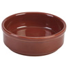 Genware Round Dish Terracotta 5inch / 10cm