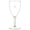 Elite Premium Polycarbonate Wine Glasses 14oz LCE at 250ml