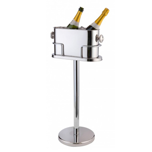 Double Champagne Cooler with Stand