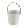 Genware Stainless Steel Miniature Bucket White 4.5cm