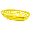 Classic Oval Food Basket Yellow 24x15x5cm