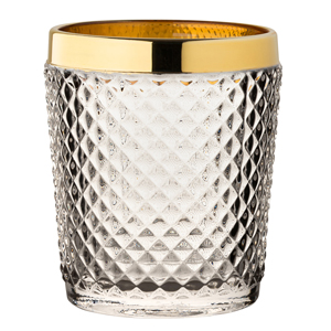 Gold Dante Double Old Fashioned Tumblers 12oz / 340ml