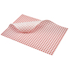 Red Gingham Greaseproof Paper 35 x 25cm
