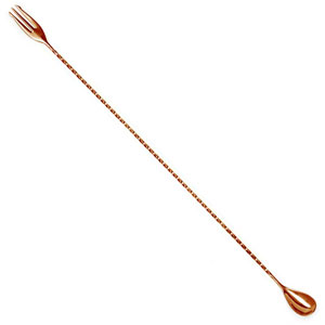 Triple Spear Copper Mixing Spoon 11.8inch / 30cm