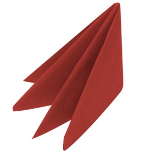 Swantex Red Napkins 40cm 3ply