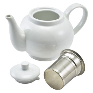 Genware Teapot with Infuser 16oz / 450ml