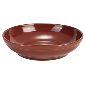 Terra Stoneware Rustic Red Coupe Bowls 10.8" / 27.5cm
