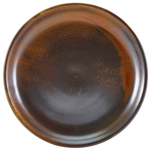 Terra Porcelain Coupe Plates Rustic Copper  7.5" / 19cm