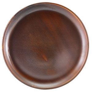 Terra Porcelain Coupe Plates Rustic Copper 10.8" / 27.5cm