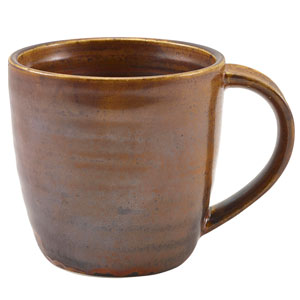 Terra Porcelain Rustic Copper Mug 300ml / 10.5oz