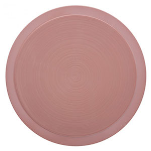 Bahia Round Dinner Plates Pink Sand 11.4" / 29cm