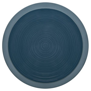 Bahia Round Dinner Plates Blue Stone 11.4" / 29cm