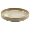Terra Porcelain Presentation Plates Matt Grey 10.2inch / 26cm
