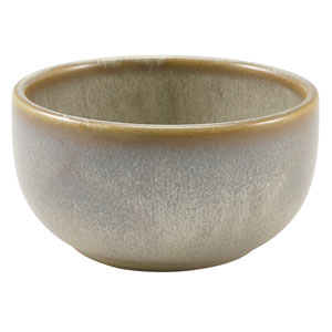 Terra Porcelain Round Bowls Matt Grey 4.5" / 11.5cm