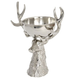 Extra Small Punch Bowl with Stag Stand