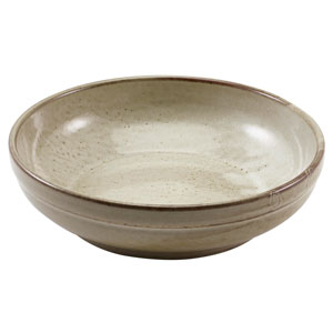 Terra Porcelain Coupe Bowls Grey 11.8" / 20cm