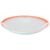 Ombré Deep Coupe Plates Coral 11.8" / 30cm