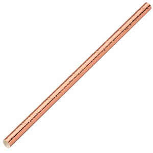 Copper Paper Cocktail Straw 5.5inch