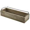 Industrial Wooden Condiment Crate 13inch / 34cm