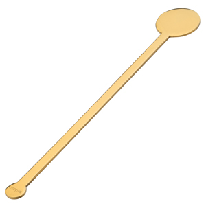 Stainless Steel Gold Cocktail Stirrer 7inch