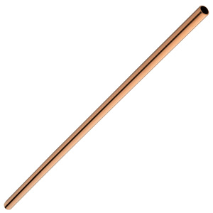 Stainless Steel Copper Cocktail Straws 8.5inch
