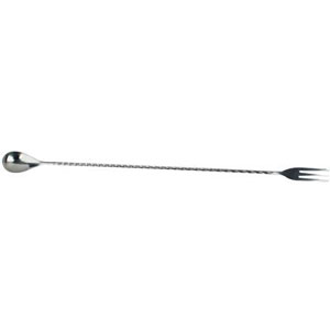 Triple Spear Stainless Steel Mixing Spoon 11.8inch / 30cm