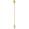 Triple Spear Gold Plated Mixing Spoon 11.8 inch / 30cm
