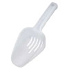 Plastic Slotted Ice Scoop Clear 10oz