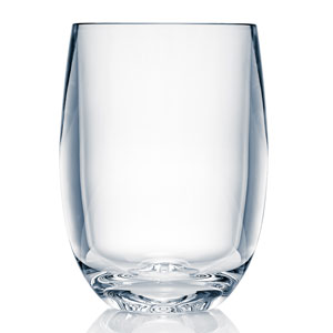 Strahl Design + Contemporary Polycarbonate Stemless Osteria Glass 13oz / 384ml