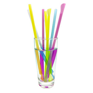 Colour Changing Spoon Straws