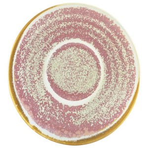 Terra Porcelain Saucer Rose 4.5inch / 11.5cm