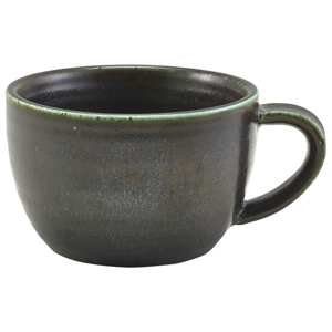 Terra Porcelain Coffee Cup Black 10oz / 285ml