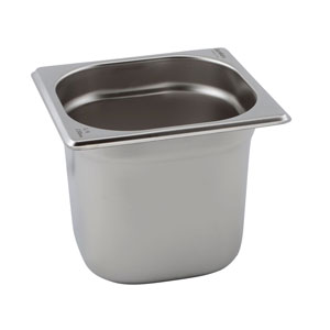Stainless Steel Gastronorm Pan 1/6 - 150mm Deep