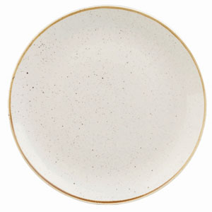 Churchill Stonecast Barley White Coupe Evolve Plate 12inch / 32.4cm
