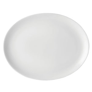 Pure White Oval Plate 12inch / 30cm