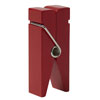 Wooden Clothespin Card Holders Red