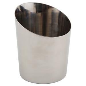 Stainless Steel Angled Cone 11.6 x 9.5cm