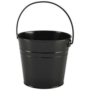 Stainless Steel Black Serving Bucket 16cm