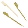 Bamboo Gun Shaped Paddle Skewers 3.5inch / 9cm (100pcs)