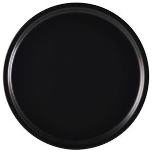 Luna Black Stoneware Pizza Plate 33cm